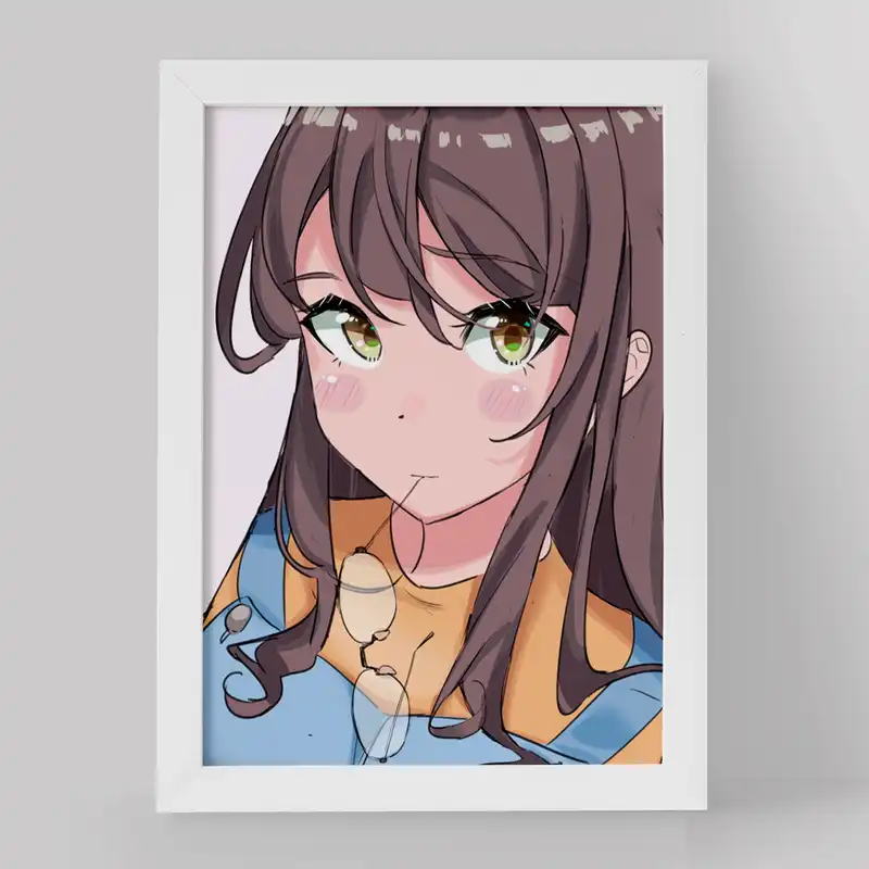 تابلو خندالو مدل ریو انیمه بانی گرل سنپای کد 16428