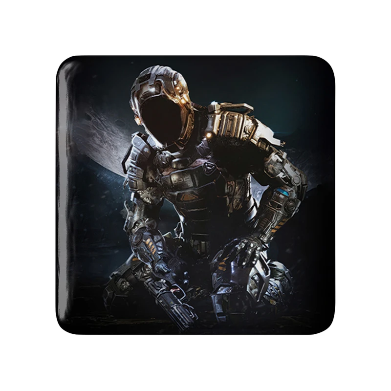 مگنت خندالو طرح بازی دد اسپیس (Dead Space) مدل مربعی کد 35004