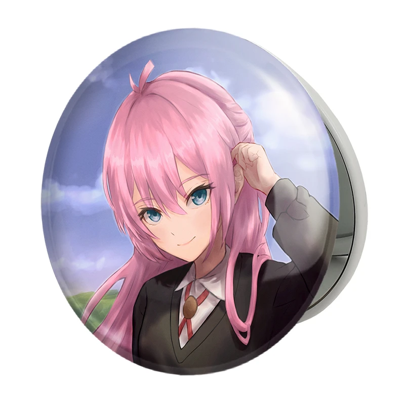 آینه جیبی خندالو طرح شیکیموری سان انیمه شیکیموری مدل تاشو کد 15906 