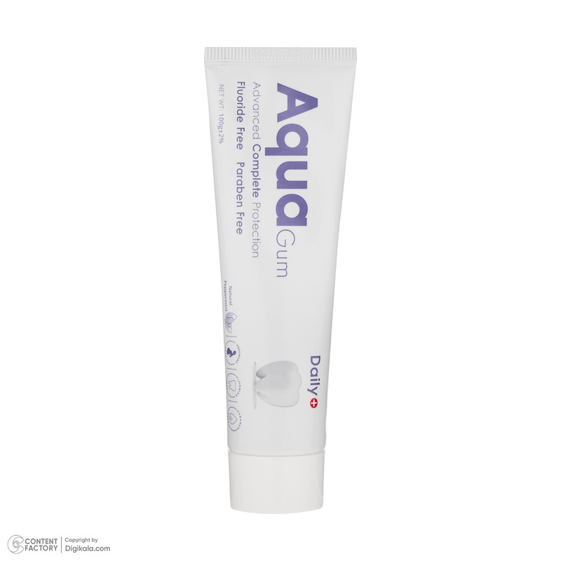 خمیر دندان آکوا گام مدل Daily care حجم 100 میلی لیتر