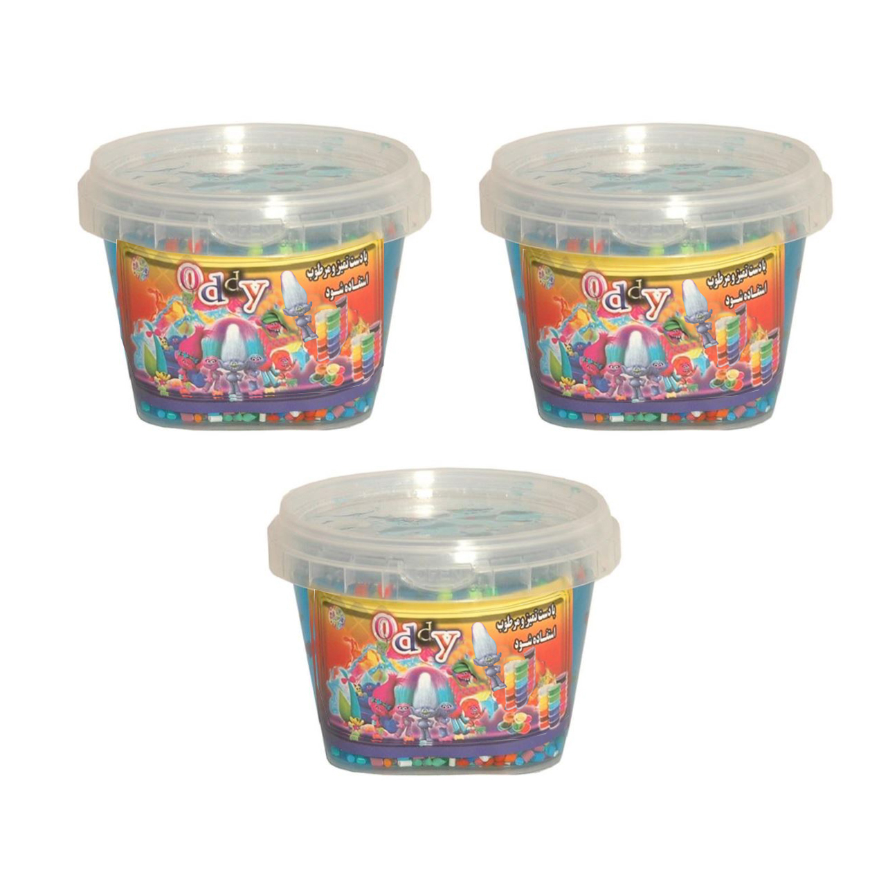 ژل بازی oddy بسته 3 عددی