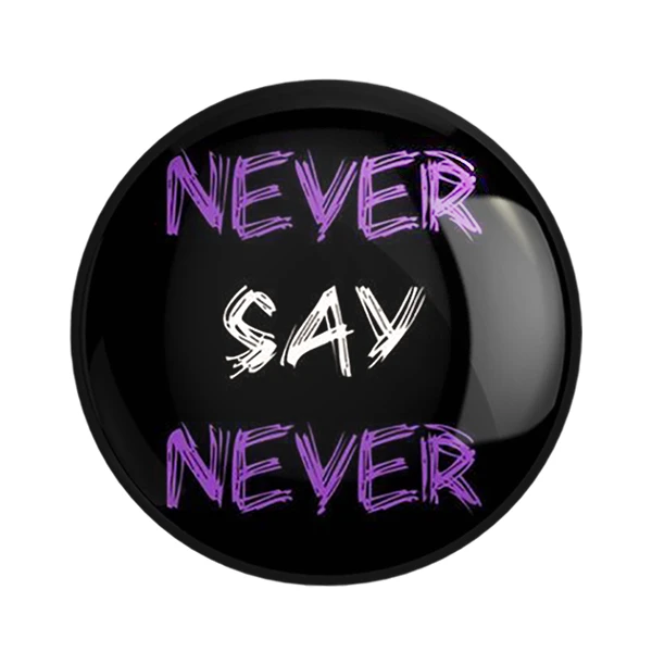 پیکسل خندالو طرح Never Say Never کد 2731