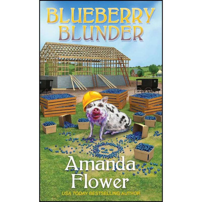 کتاب Blueberry Blunder  اثر Amanda Flower انتشارات Kensington