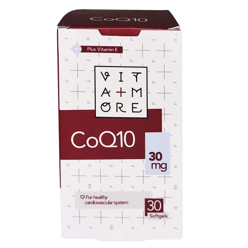 سافت ژل کوکیوتن ویتامور - 30 میلی گرم بسته 30 عددی سافت ژل کوکیوتن ویتامور - 30 میلی گرم بسته 30 عددی