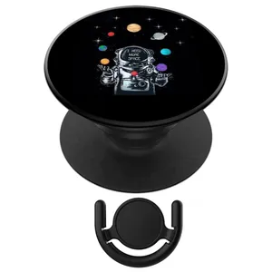 پایه نگه دارنده گوشی موبایل پاپ سوکت آکام مدل APSC01877 به همراه پاپ کلیپ