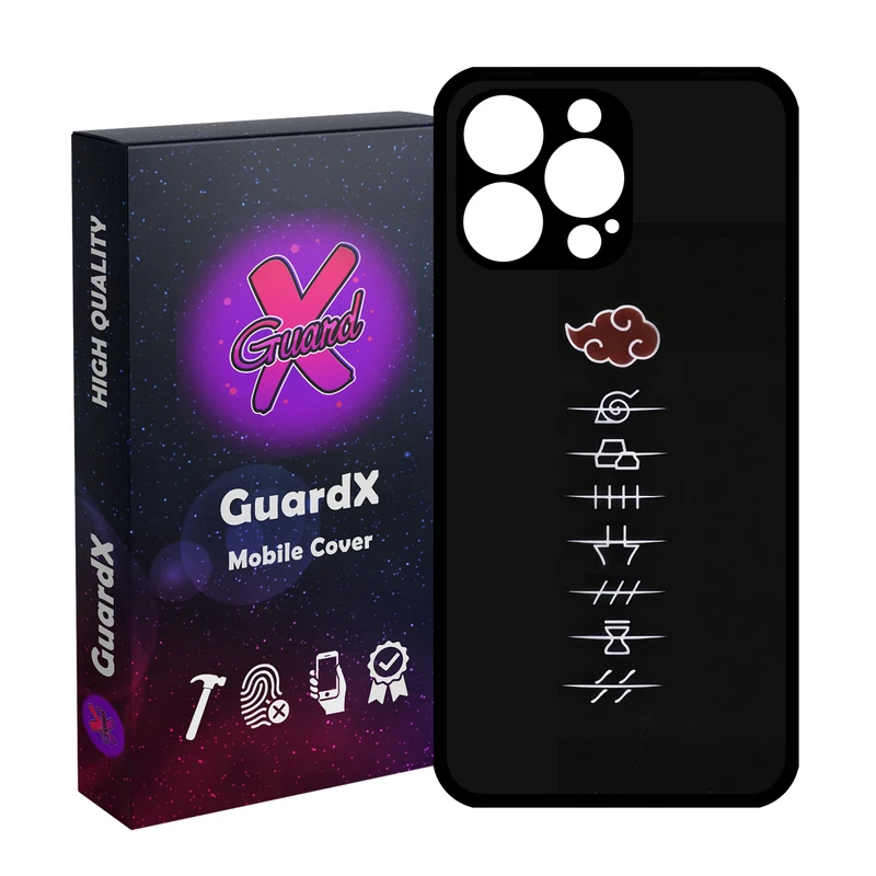 کاور گارد ایکس طرح Naruto Anime مدل Glass10586 مناسب برای گوشی موبایل اپل iPhone 14 Pro Max