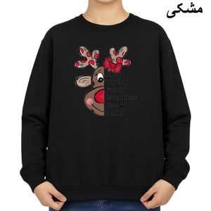 سویشرت زنانه مدل گوزن کریسمس کد v5 