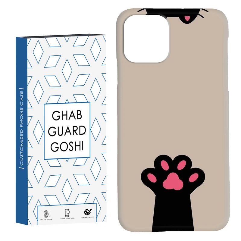 کاور قاب گارد گوشی طرح پنجه گربه کد Dimo-900 مناسب برای گوشی موبایل اپل  IPHONE 11 PRO