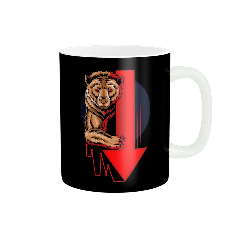 ماگ پادآفرین مدل ترید بورس بازارمالی تریدر کد p1274