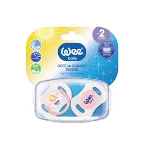 پستانک ارتودنسی وی بیبی مدل p00 بسته دو عددی