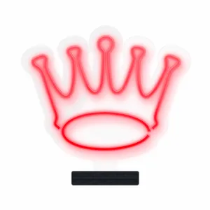 چراغ رومیزی ریموت دار مدل THRONE-GL_RD-GLASS