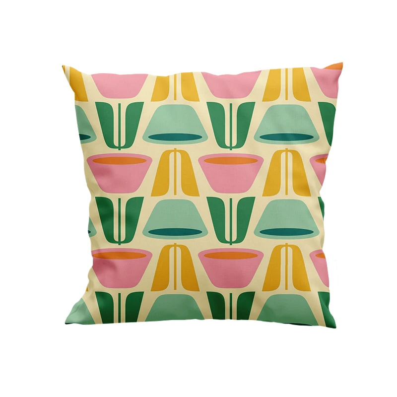 کوسن پاد آفرین مدل گل و گلدون فانتزی کد DKK604