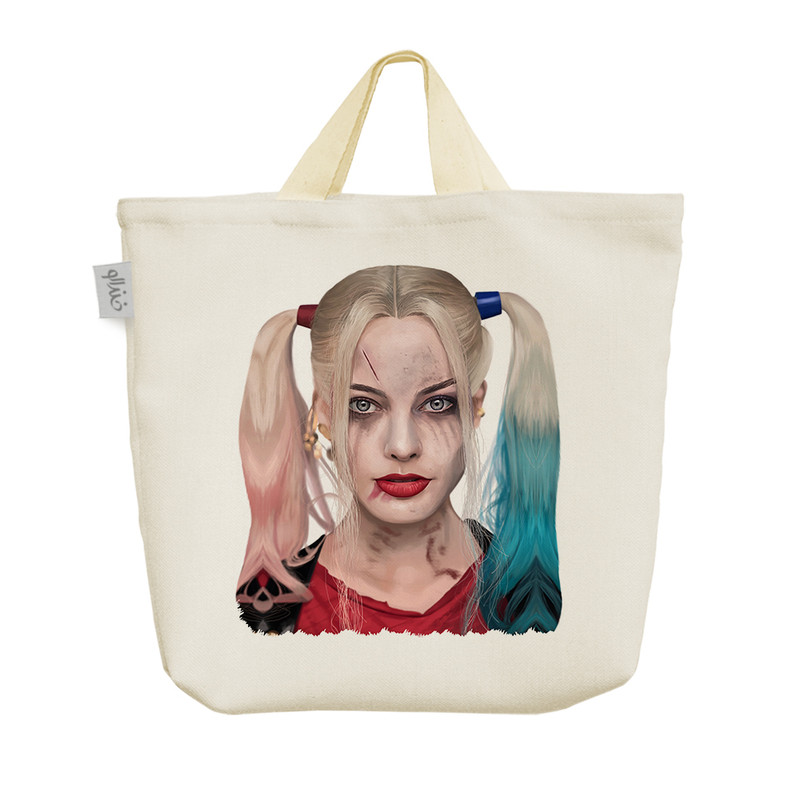 ساک خرید خندالو طرح هارلی کویین کد 266