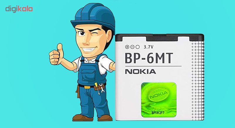 باتری موبایل مدل BL-6MT ظرفیت 1050 میلی آمپر ساعت مناسب برای گوشی موبایل نوکیا E51