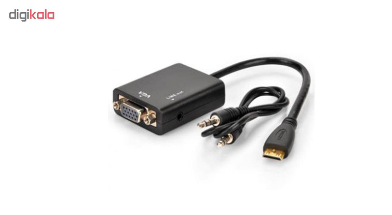 مبدل HDMI به VGA و AUDIO کد 095