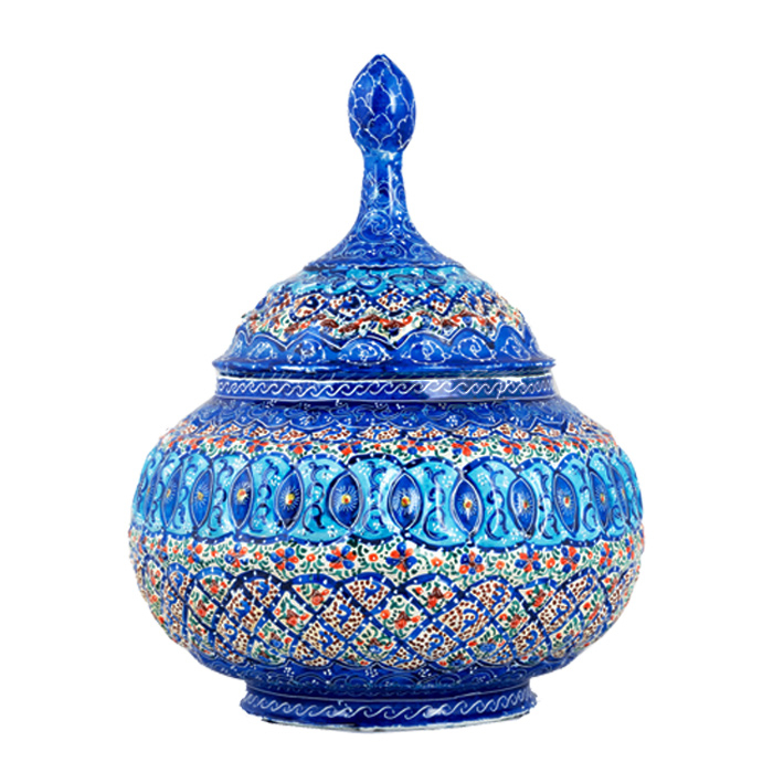 قندان میناکاری مدل ab0337
