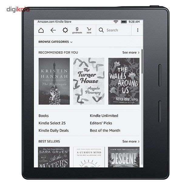 کتابخوان آمازون مدل Kindle Oasis WiFi - ظرفیت 4 گیگابایت main 1 1