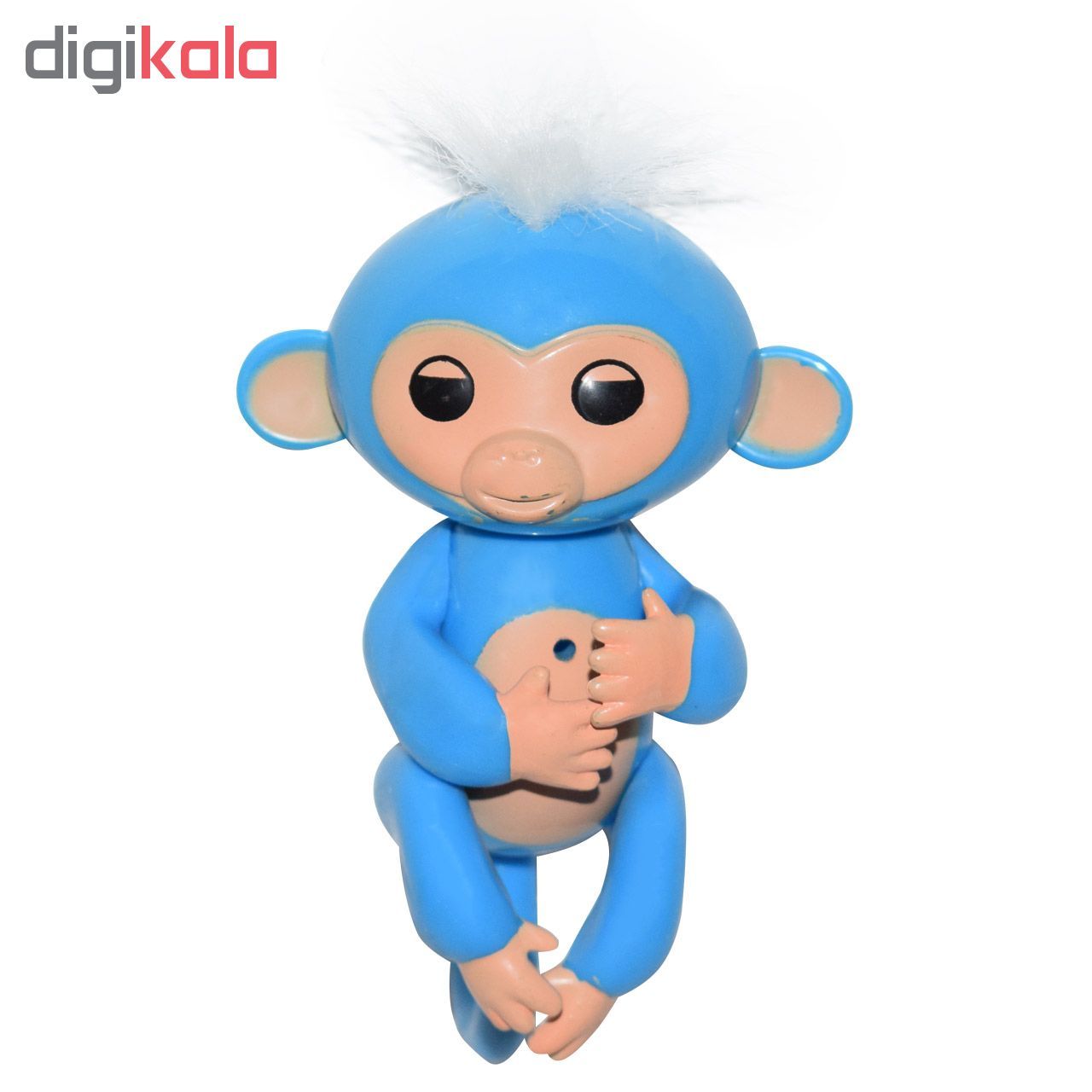 عروسک طرح میمون انگشتی مدل FM ارتفاع 12 سانتی متر 