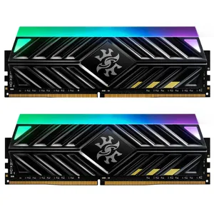 رم دسکتاپ DDR4 چهار کاناله 2666 مگاهرتز CL16 مدل  XPG SPECTRIX D41 RGB ظرفیت 32 گیگابایت