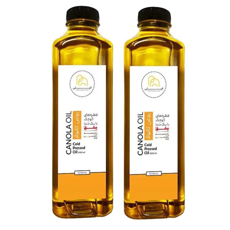 روغن کانولا فیلی - 2 لیتر بسته 2 عددی
