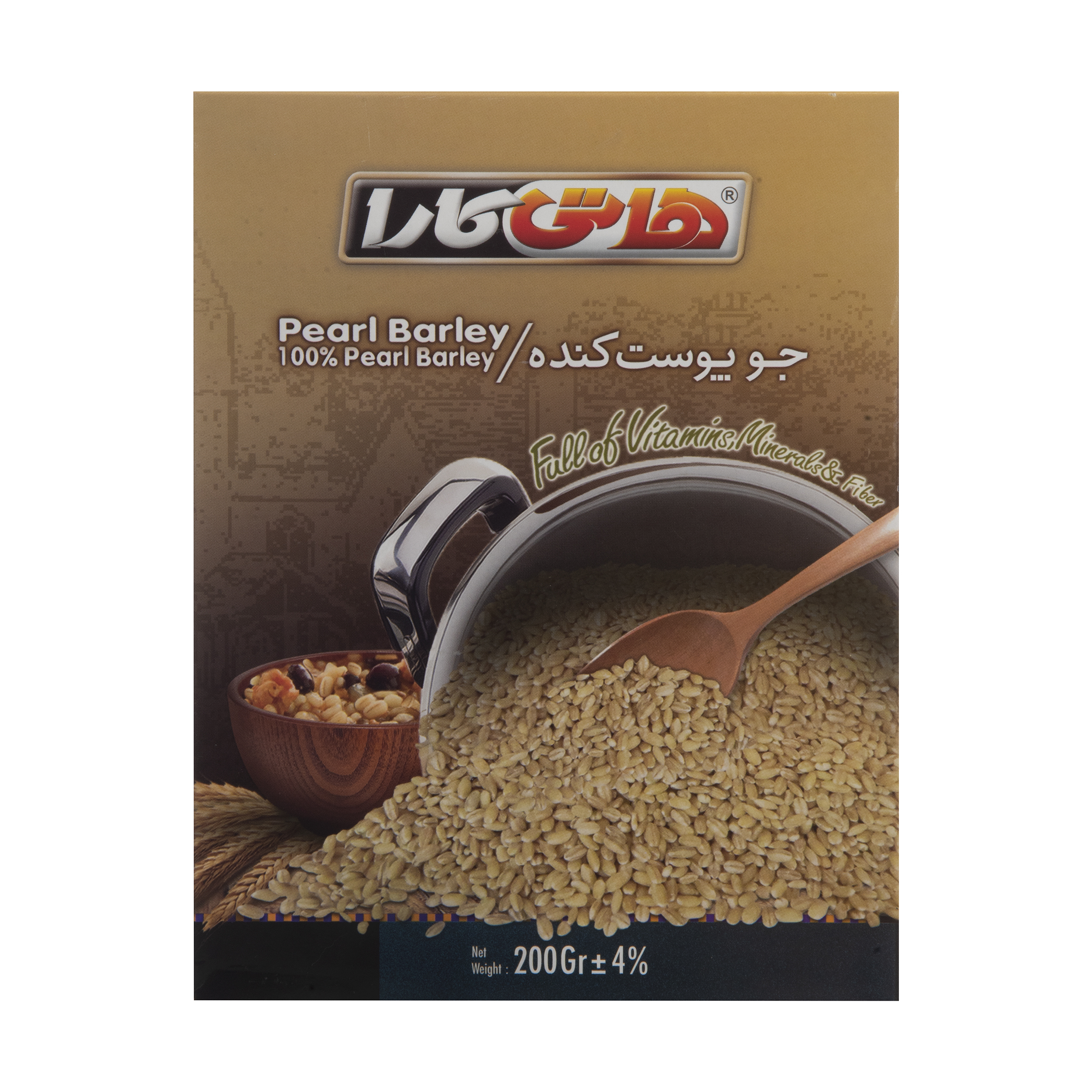 جو پرک هاتی کارا مقدار 200 گرم