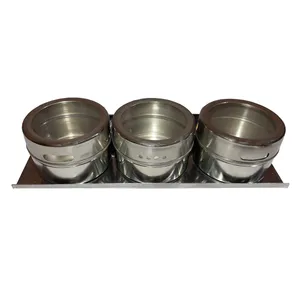 ست جای ادویه 4 پارچه مدل MAGNETIC-44