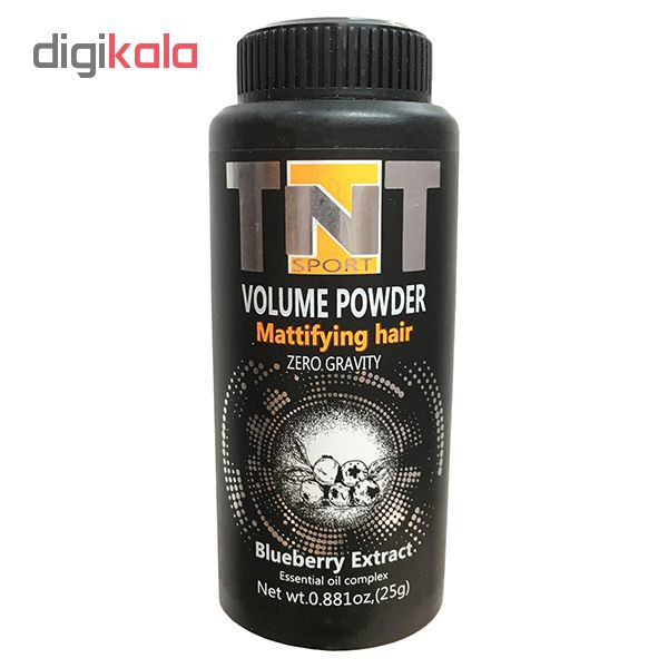 پودر حالت دهنده مو تی ان تی مدل Blueberry Extract وزن 25 گرم
