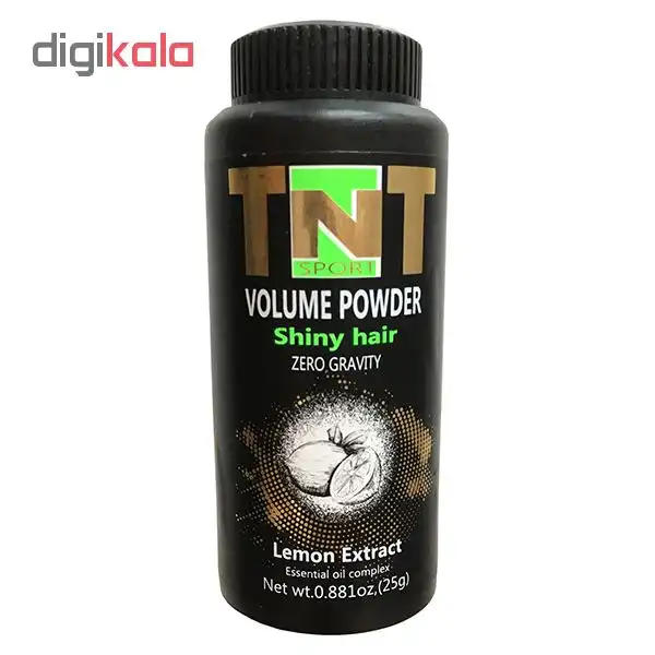 پودر حالت دهنده مو تی ان تی مدل Lemon Extract وزن 25 گرم