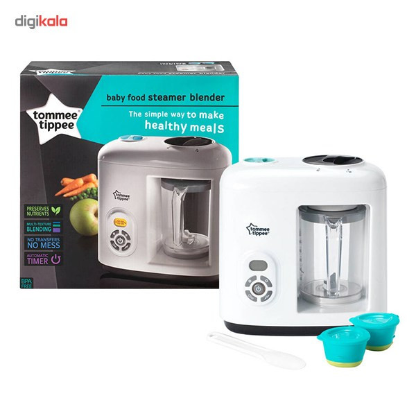 پوره ساز و بخارپز غذای کودک تامی تیپی مدل Make Healthy Meals