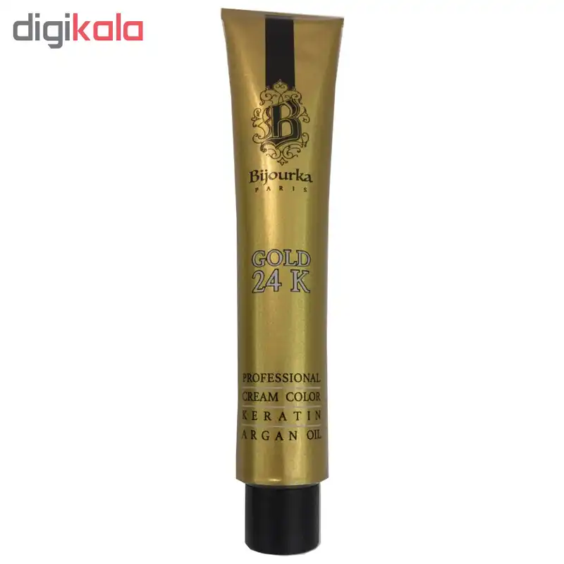 رنگ مو بیجورکا شماره 8 حجم 100 میلی لیتر رنگ بلوند روشن