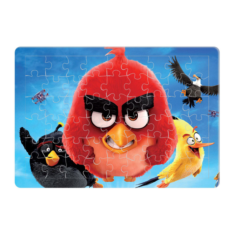 پازل 54 تکه طرح Angry Birds مدل P158