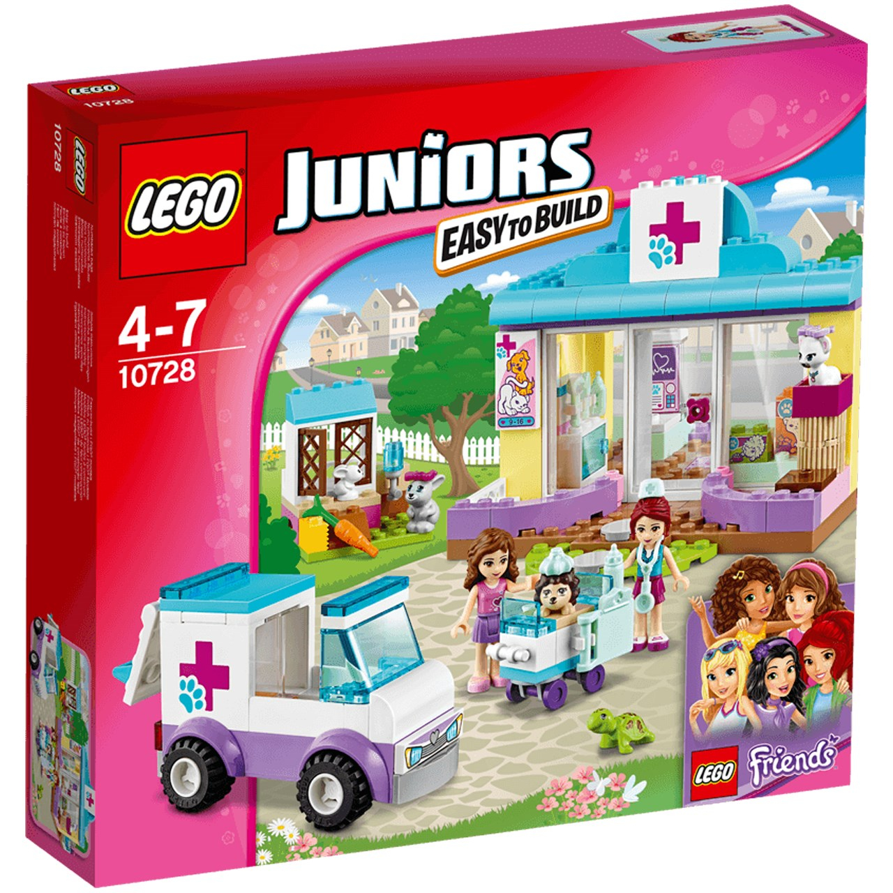 لگو سری Juniors مدل Mias Vet Clinic Construction Set 10728