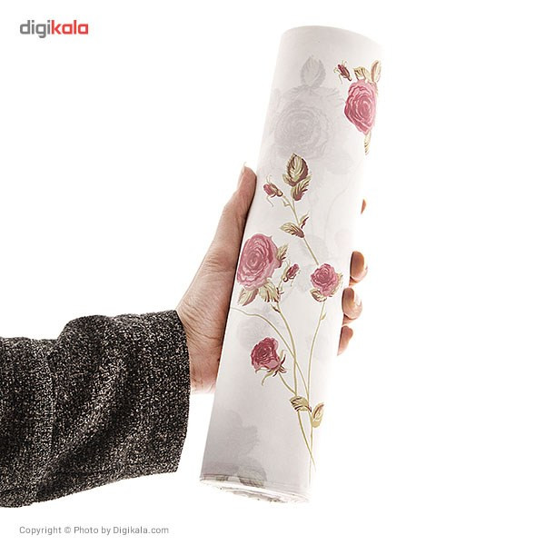 سفره یکبار مصرف مقدم طرح گلباران - رول 10 متری