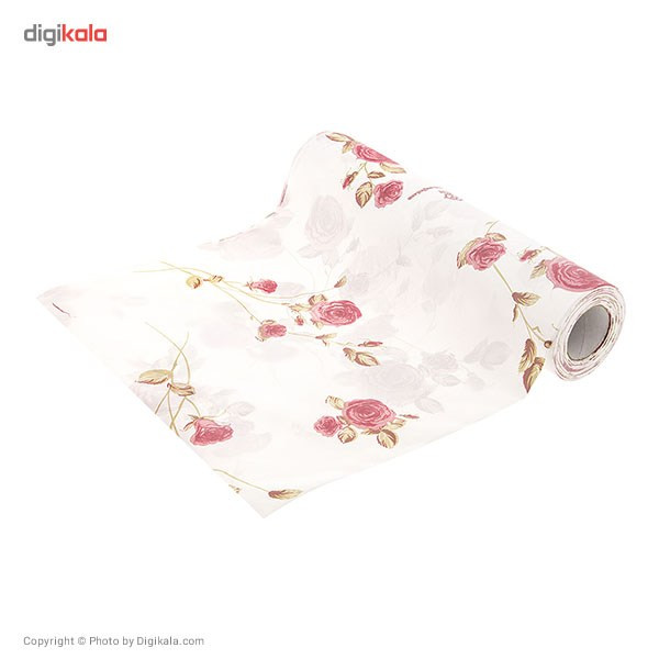 سفره یکبار مصرف مقدم طرح گلباران - رول 10 متری