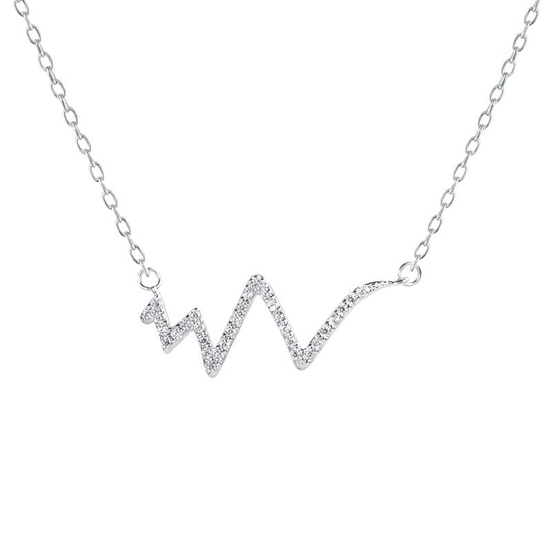 گردنبند نقره زنانه اقلیمه مدل GN342