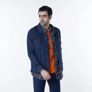 کت مردانه پاتن جامه مدل  111121000028722 جین
