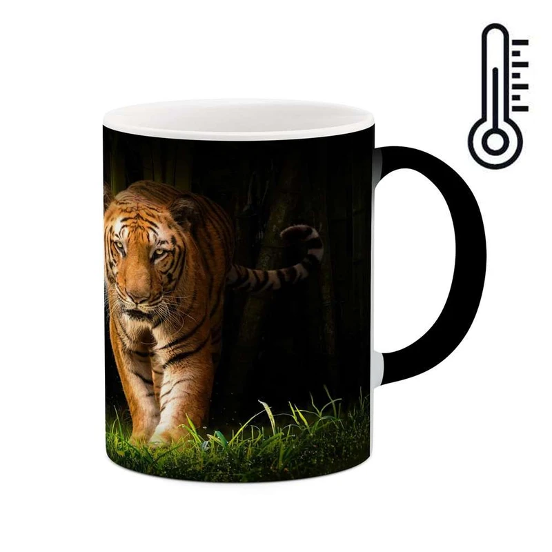 ماگ حرارتی کاکتی مدل ببر کد mgh14285