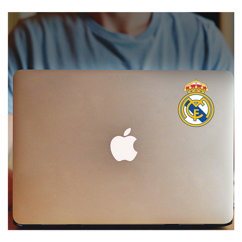 برچسب لپ تاپ پویا مارکت طرح رئال مادرید کد 1406