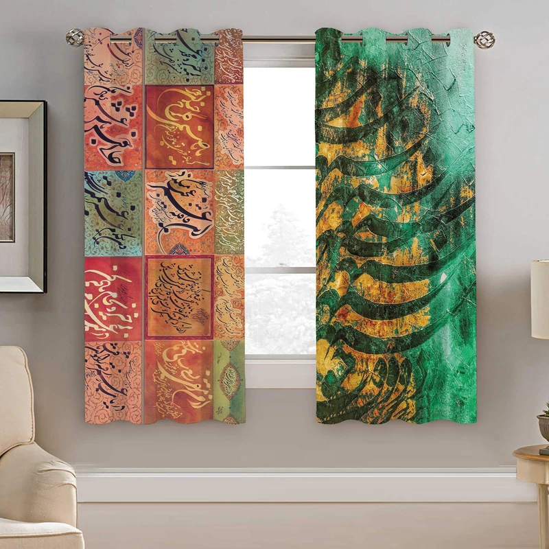 پرده نیروانا مدل pmk2091 سایز 190 × 140 سانتی متر