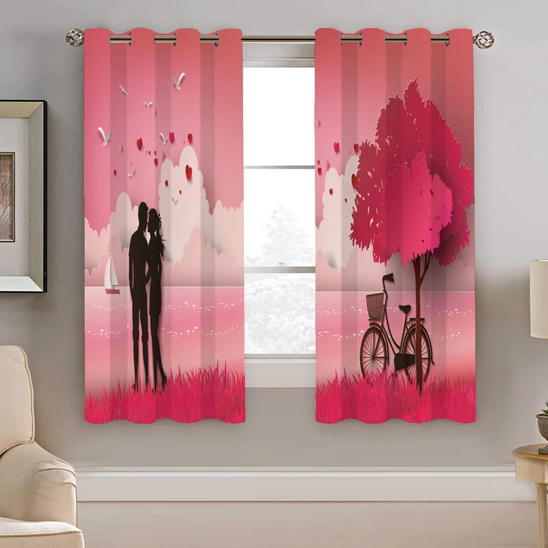 پرده نیروانا مدل pmk2098 سایز 190 × 140 سانتی متر