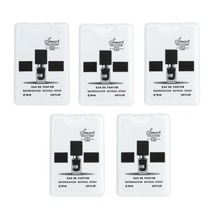 عطر جیبی مردانه اسمارت کالکشن مدل Black Afgano حجم 20 میلی لیتر مجموعه 5 عددی