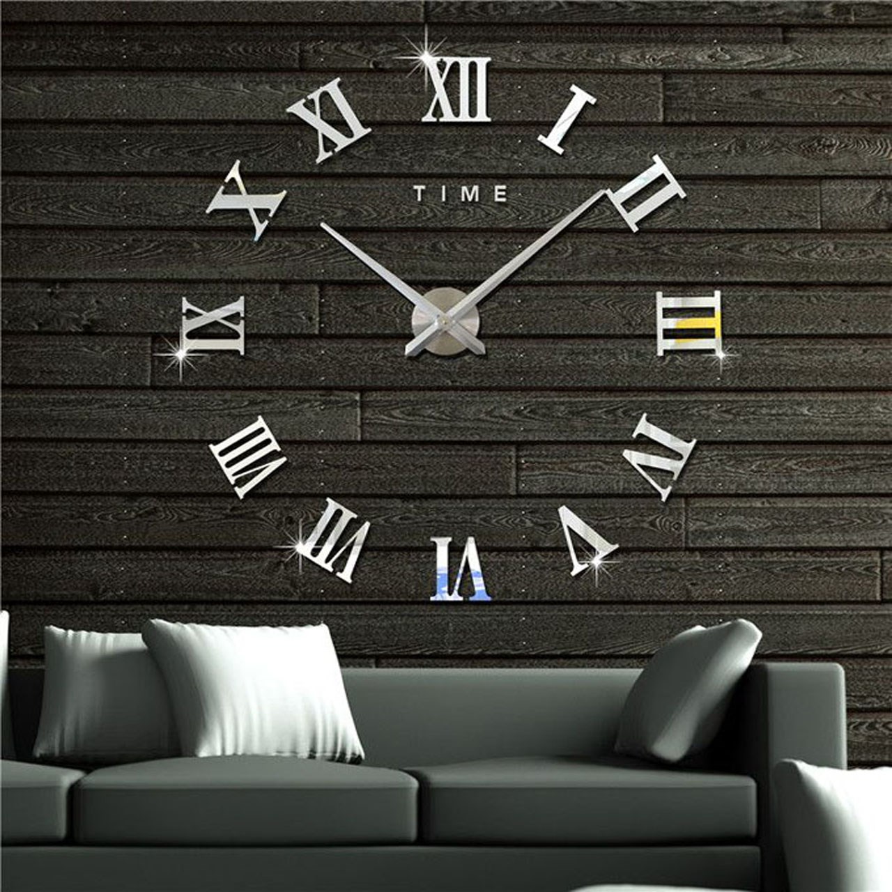 نقد و بررسی ساعت دیواری دکوراتیو مدل طرح رومی سایز 120 توسط خریداران