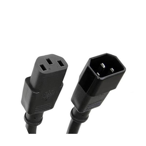 کابل برق 3 پین منبع تغذیه کامپیوتر هویت کد 049 طول 1.5 متر