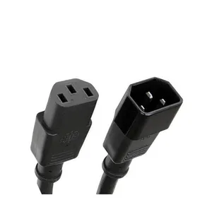 کابل برق 3 پین منبع تغذیه کامپیوتر هویت کد 049 طول 1.5 متر
