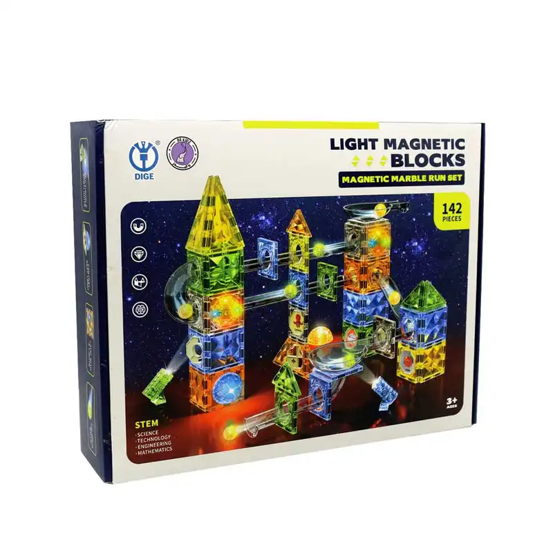 ساختنی 142 تکه باکیدز مدل چراغ دار