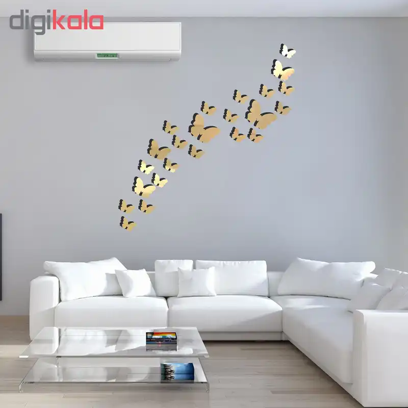 آیینه طرح پروانه کد Z03