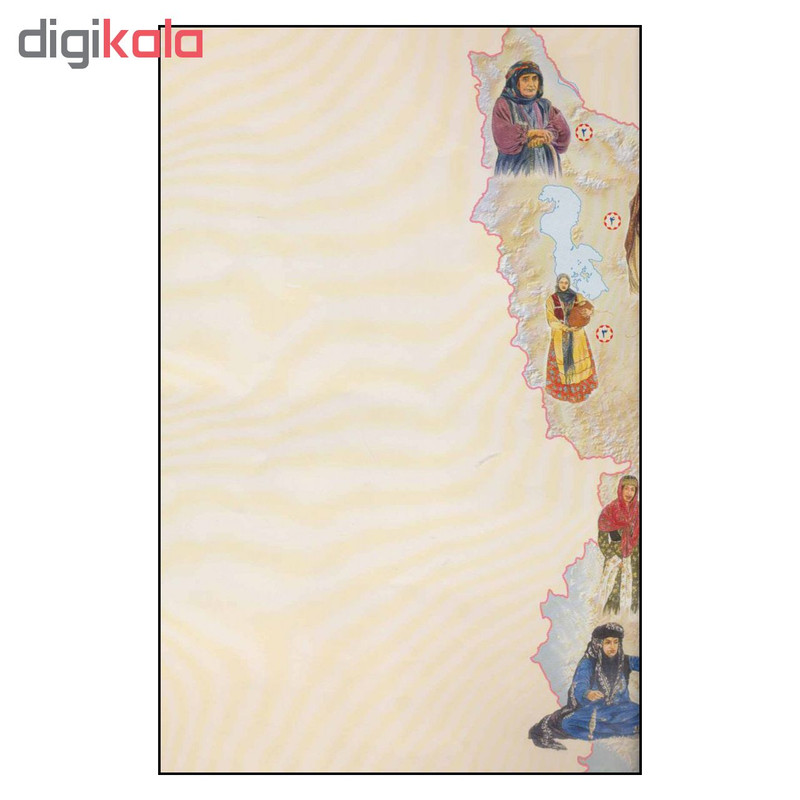 نقشه راهنمای مردم شناسی گیتا شناسی کد 1627