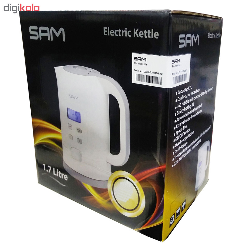کتری برقی سام مدل EK-119W
