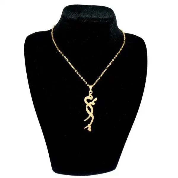 گردنبند طلا ۱۸ عیار زنانه طرح مریم کد S9802