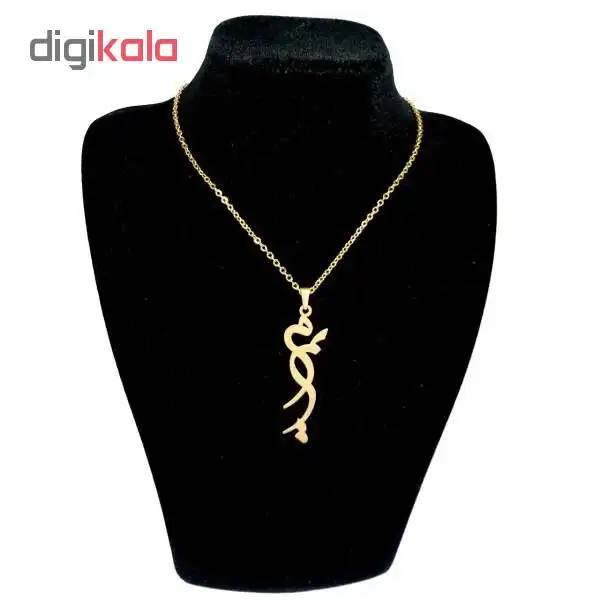 گردنبند طلا ۱۸ عیار زنانه طرح مریم کد S9802